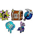 Fortnite Enamel Pins Set 3 cm (6)