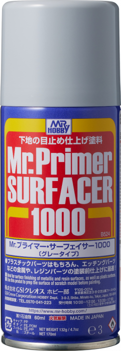 Mr Hobby -Gunze Mr. Primer Surfacer 1000 (170 ml)