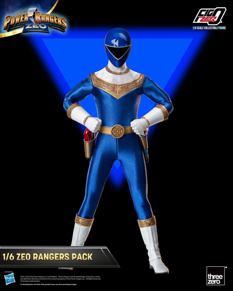 Power Rangers Zeo FigZero Action Figures 1/6 5-Pack Zeo Rangers 30 cm