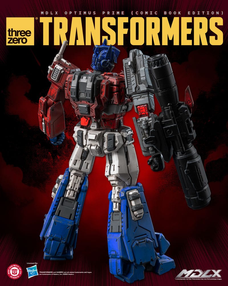 Transformers MDLX Action Figure Optimus Prime (Comic Book Edition) 18 cm
