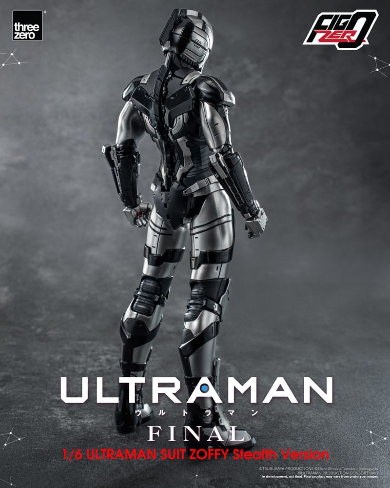 Ultraman Final FigZero Action Figure 1/6 Ultraman Suit Zoffy Stealth Version 30 cm