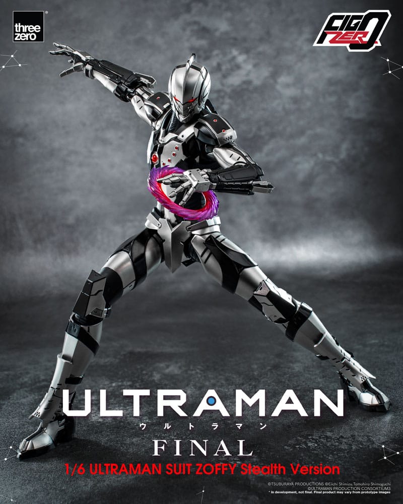 Ultraman Final FigZero Action Figure 1/6 Ultraman Suit Zoffy Stealth Version 30 cm