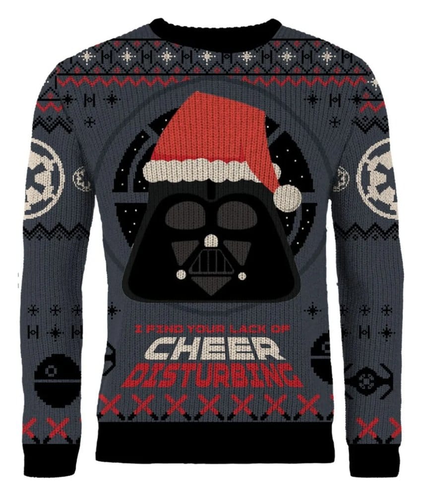 Star Wars Christmas Sweater Darth Vader Size XS