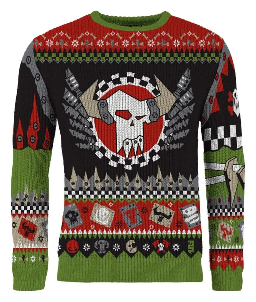 Warhammer 40,000 Christmas Sweater Ork Size XXXL