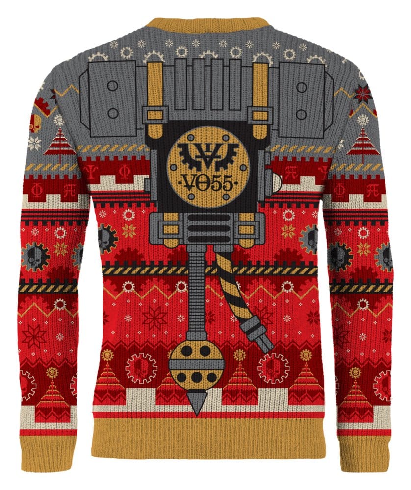 Warhammer 40,000 Christmas Sweater Admech Size XL
