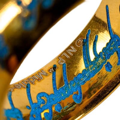 Lord of the Rings Replica One Ring Glow in the Dark