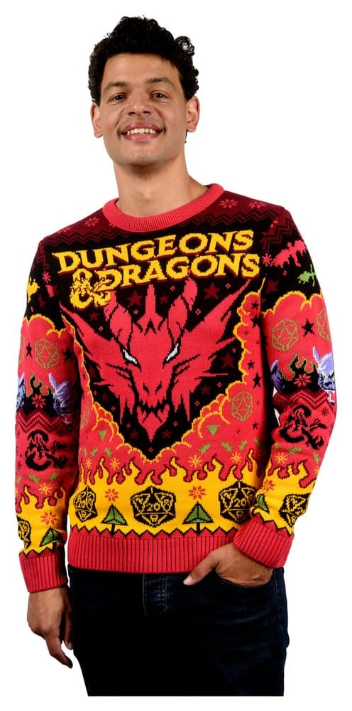 Dungeons & Dragons Christmas Sweater Size S