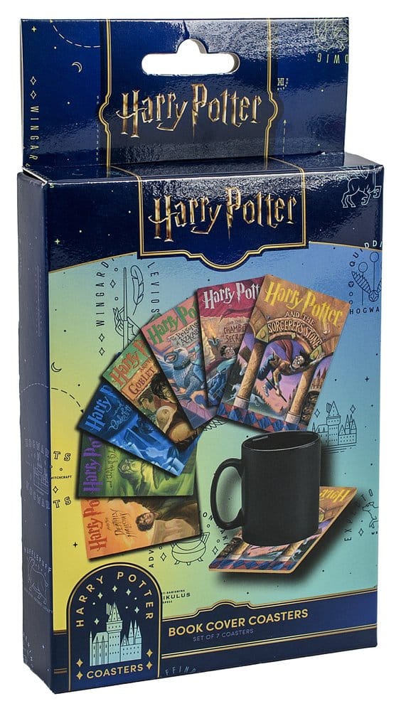 Harry Potter Coasters Book Inspired (Set of 7)