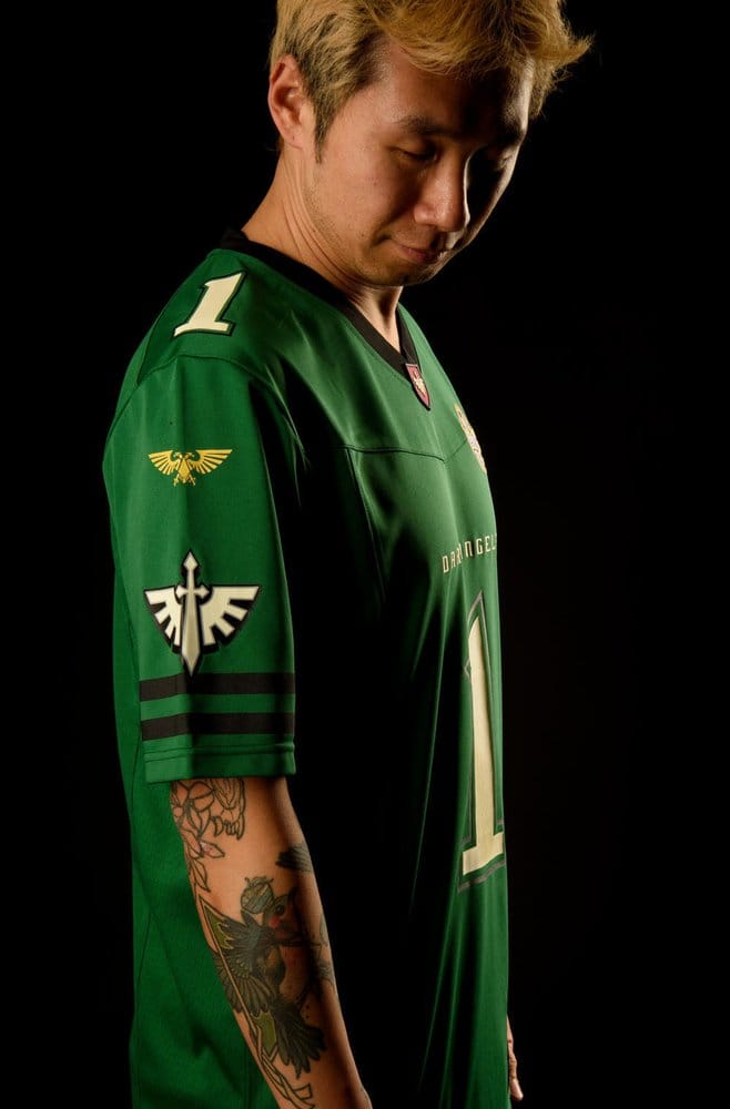 Warhammer 40,000 Sports Jersey Shirt Dark Angels - XL