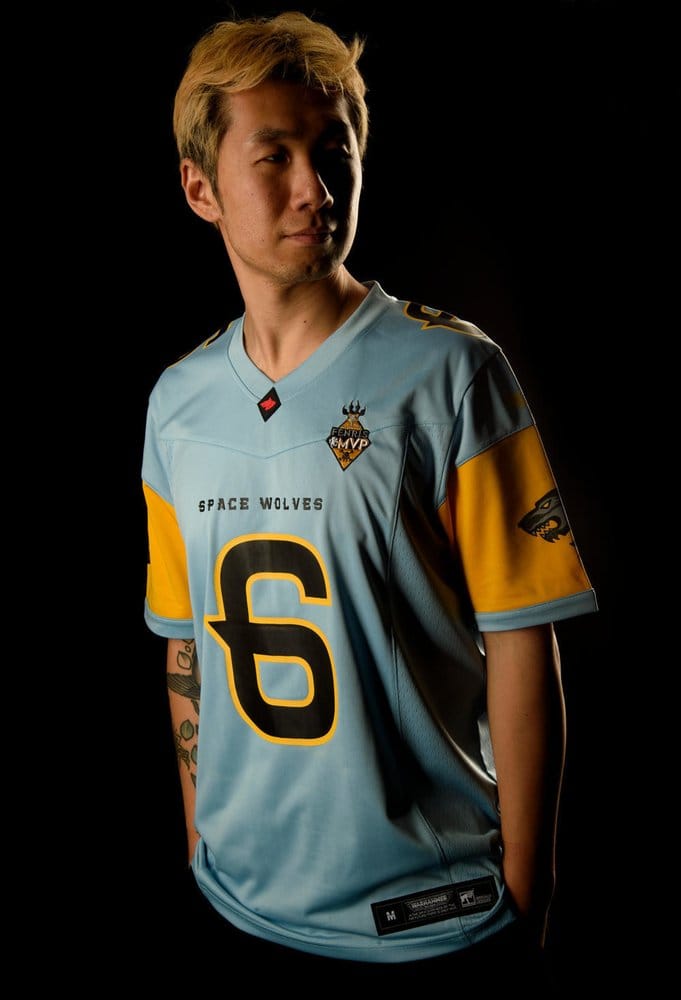 Warhammer 40,000 Sports Jersey Shirt Space Wolves - L