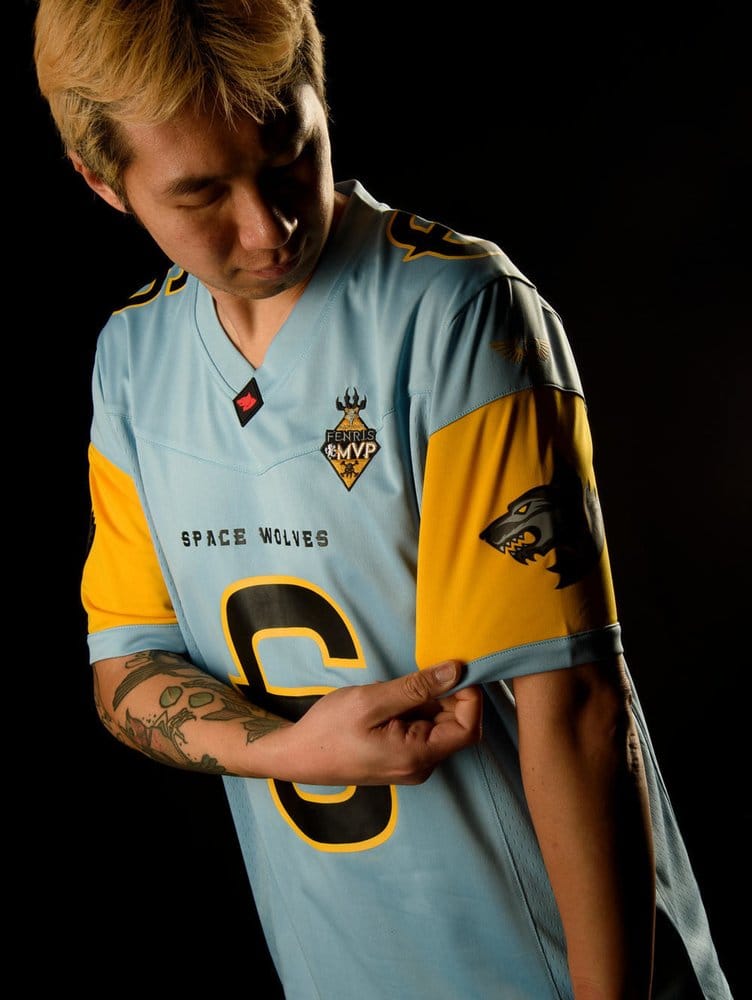 Warhammer 40,000 Sports Jersey Shirt Space Wolves - L