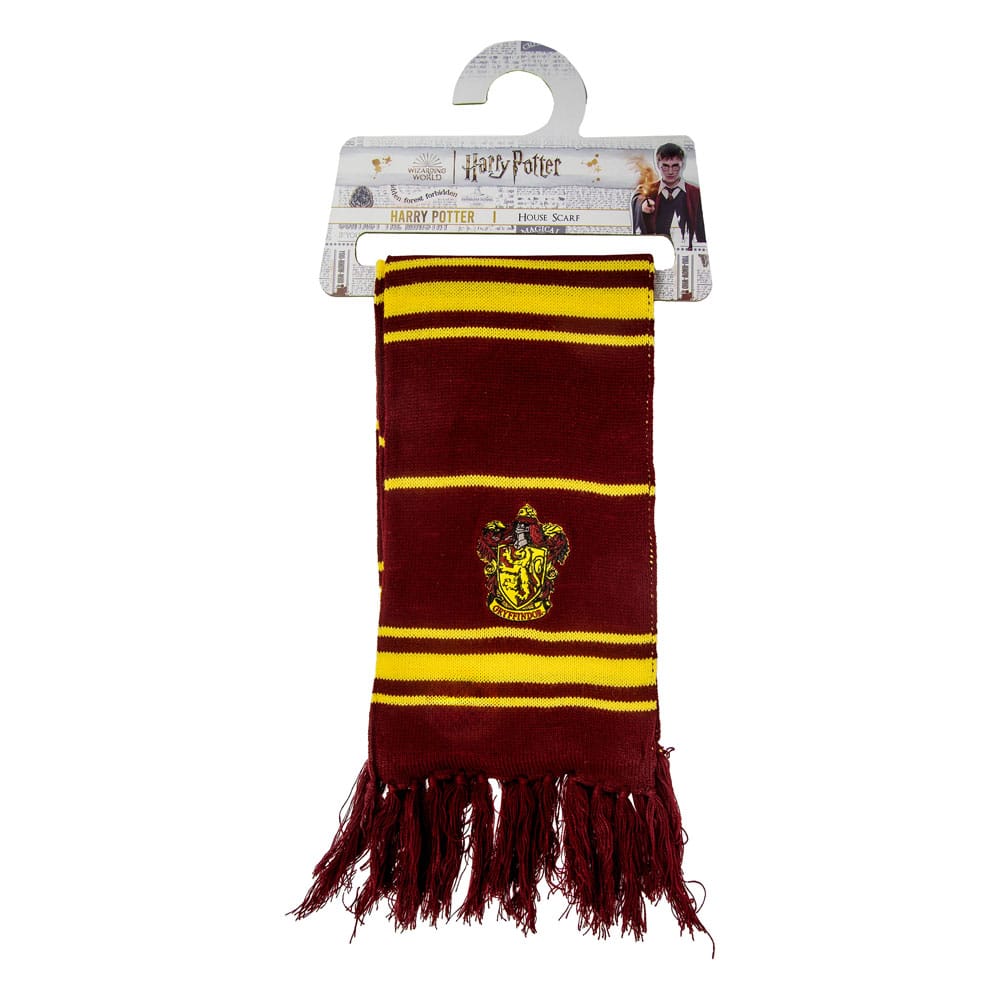 Harry Potter Scarf Gryffindor Thin Stripes (Hanger) 160 cm