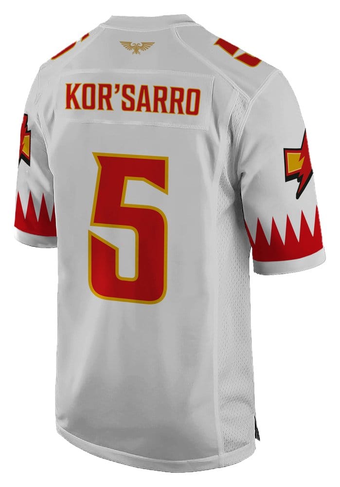 Warhammer 40,000 Sports Jersey Shirt White Scar - S