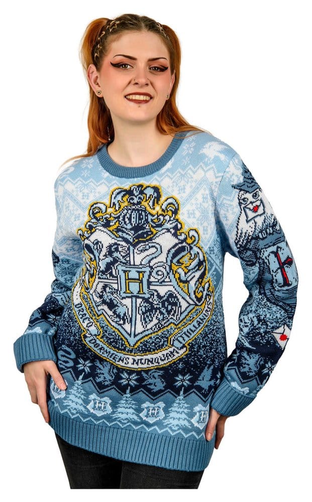 Harry Potter Christmas Sweater Hogwarts Size XL