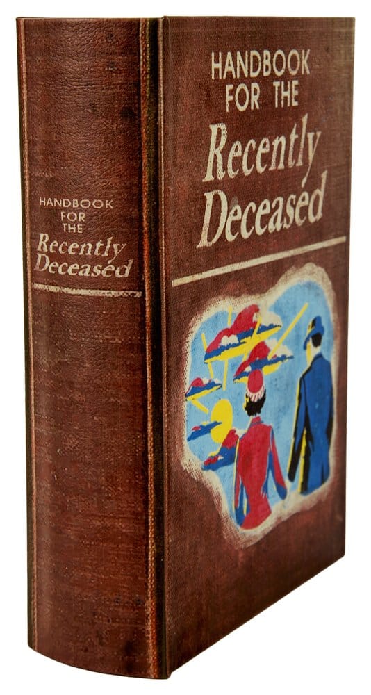 Beetlejuice Replica Box Handbook for the Recently Deceased