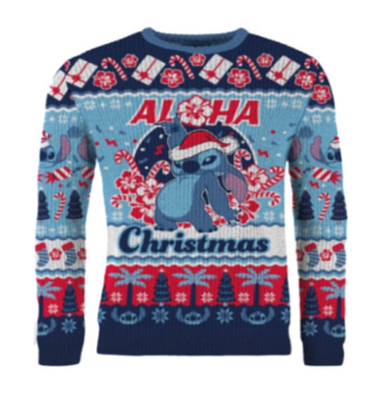 Lilo & Stitch Christmas Sweater Stitch Aloha Christmas  Size M