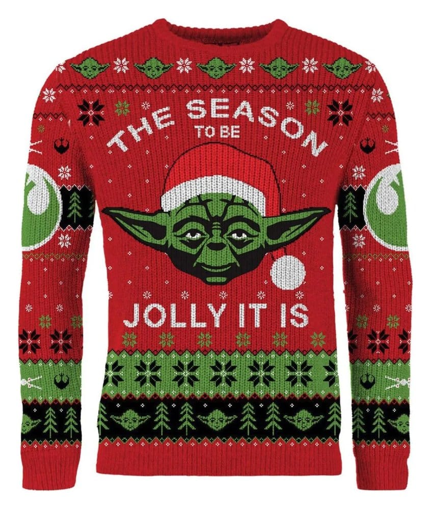 Star Wars Christmas Sweater Yoda Size XS