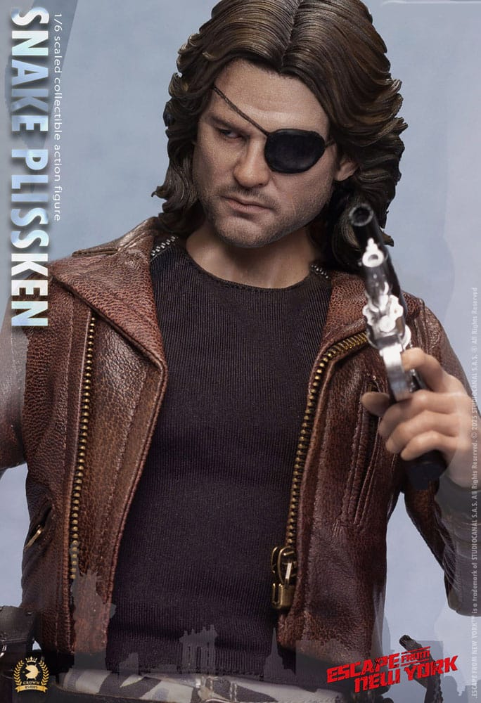 Escape from New York Crown Series Action Figure 1/6 Snake Plissken (Sculpted Hair Version) 30 cm