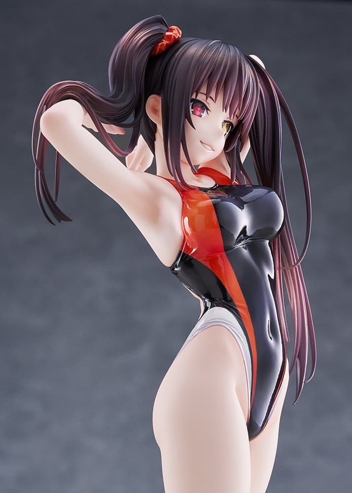 Date A Live Swimsuit Silhouette PVC Figure 1/7 Kurumi Tokisaki Swimwear Ver. 24 cm