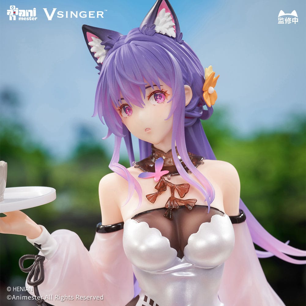 VSinger Luo Tianyi & Mo Qingxian Statue 1/7 Mo Qingxian Tea Time Melody Ver. 26 cm