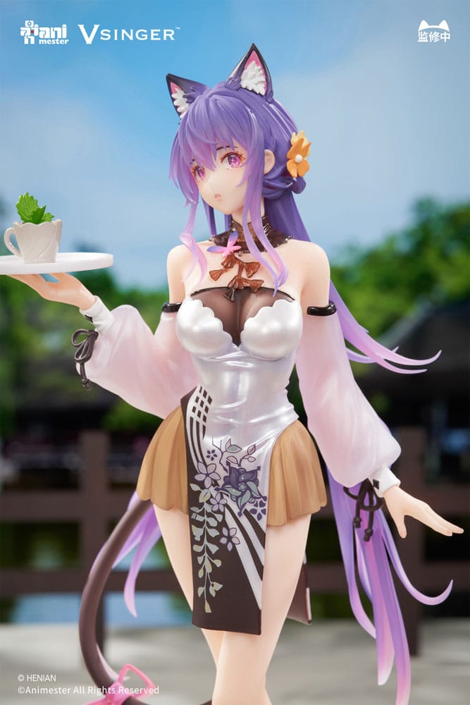 VSinger Luo Tianyi & Mo Qingxian Statue 1/7 Mo Qingxian Tea Time Melody Ver. 26 cm