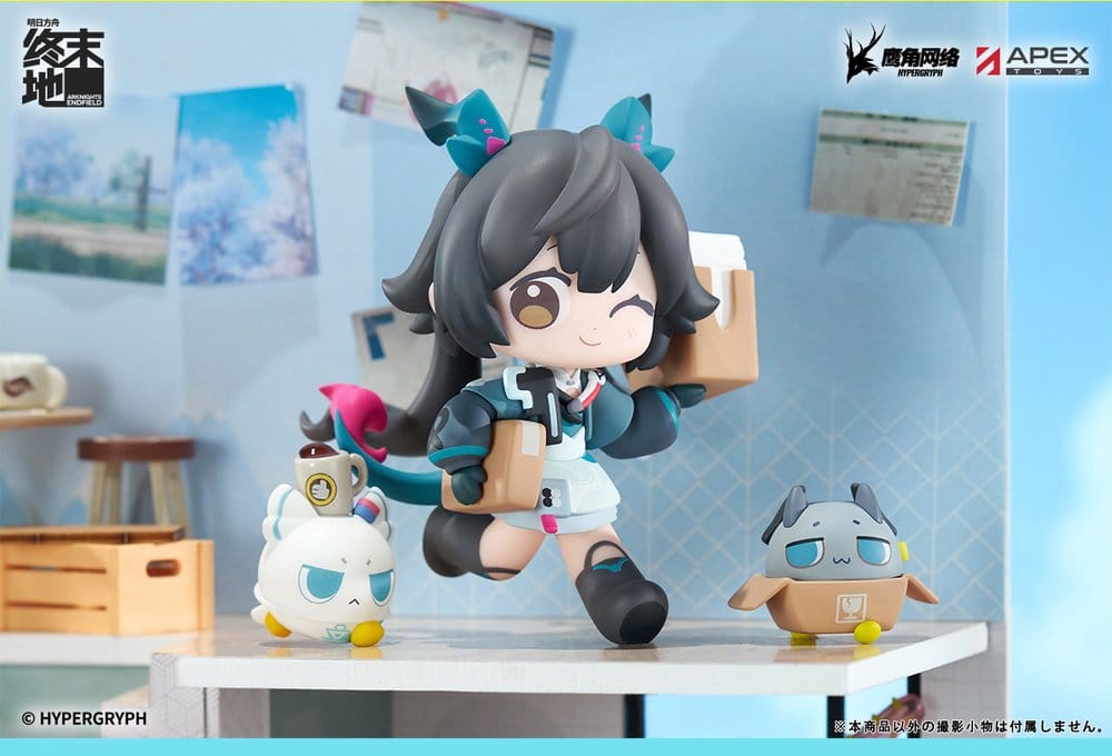 Arknights Cuties Series PVC Figure Endfield Chen Qianyu 12 cm