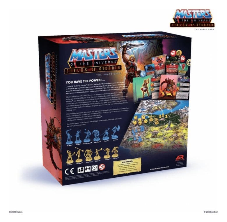 Masters of the Universe Board Game Fields of Eternia *English Version*