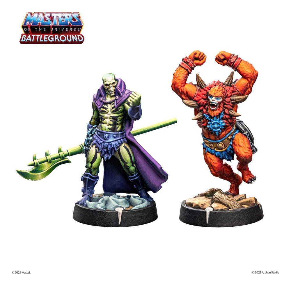 Masters of the Universe: Battleground Miniatures Game Wave 1: Evil Warriors Faction *Spanish Version*