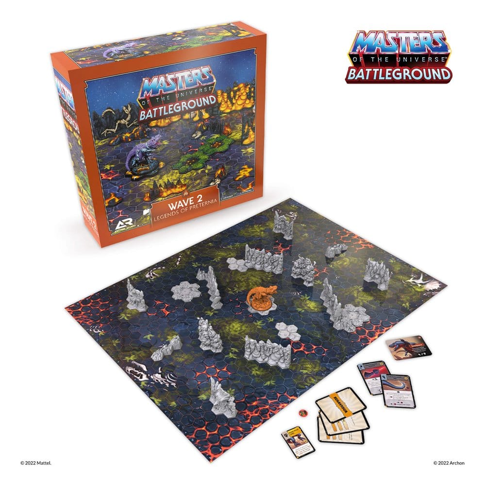 Masters of the Universe: Battleground Miniatures Game Wave 2: Legends of Preternia *English Version*