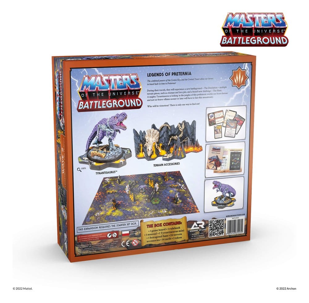 Masters of the Universe: Battleground Miniatures Game Wave 2: Legends of Preternia *Italian Version*