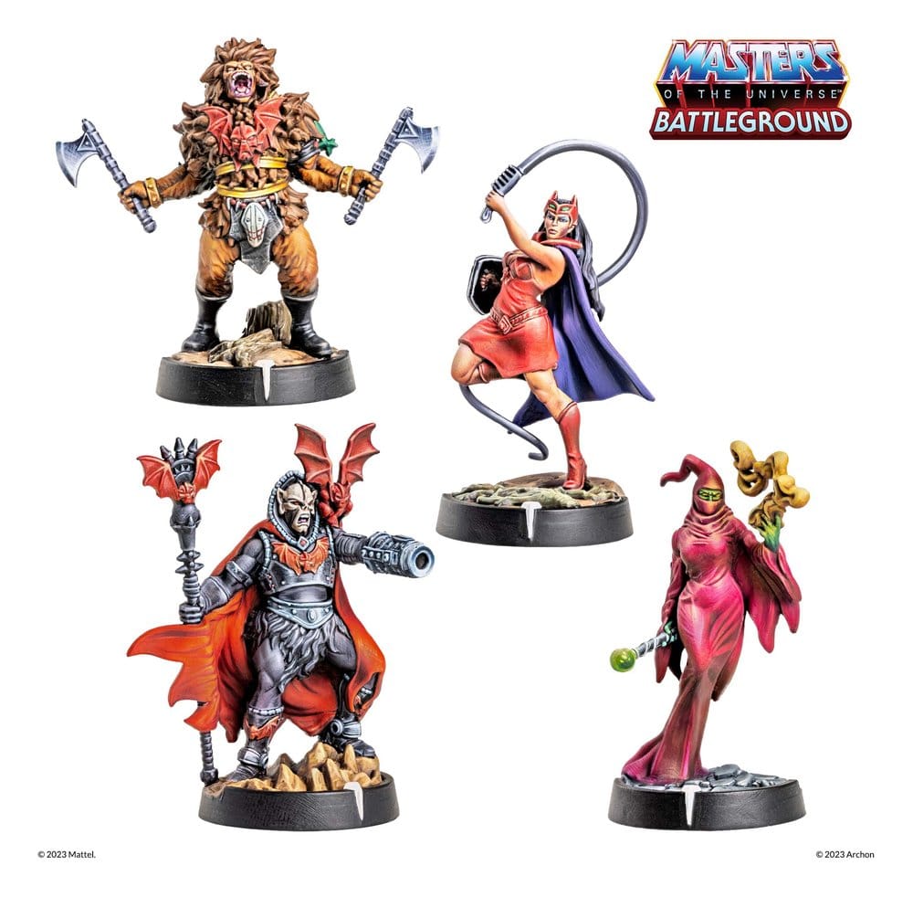 Masters of the Universe: Battleground Miniatures Game Wave 4: The Power of the Evil Horde *English Version*