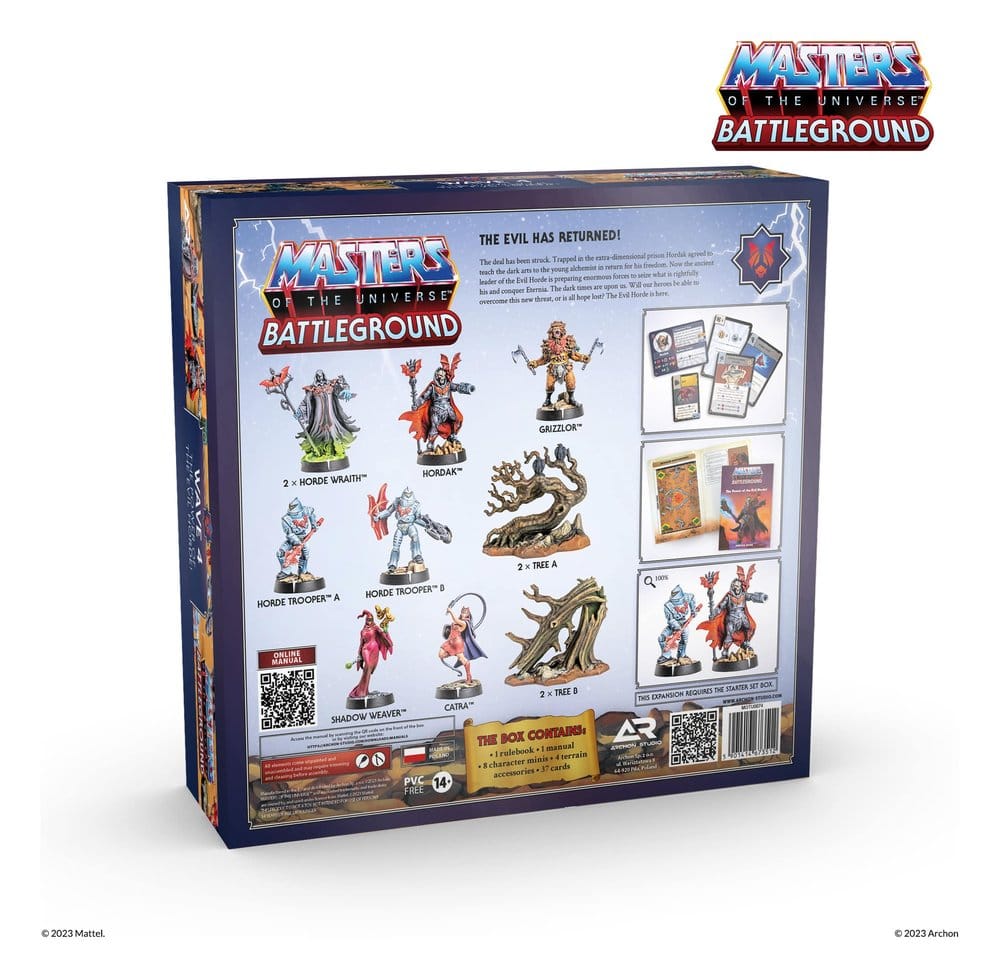 Masters of the Universe: Battleground Miniatures Game Wave 4: The Power of the Evil Horde *French Version*