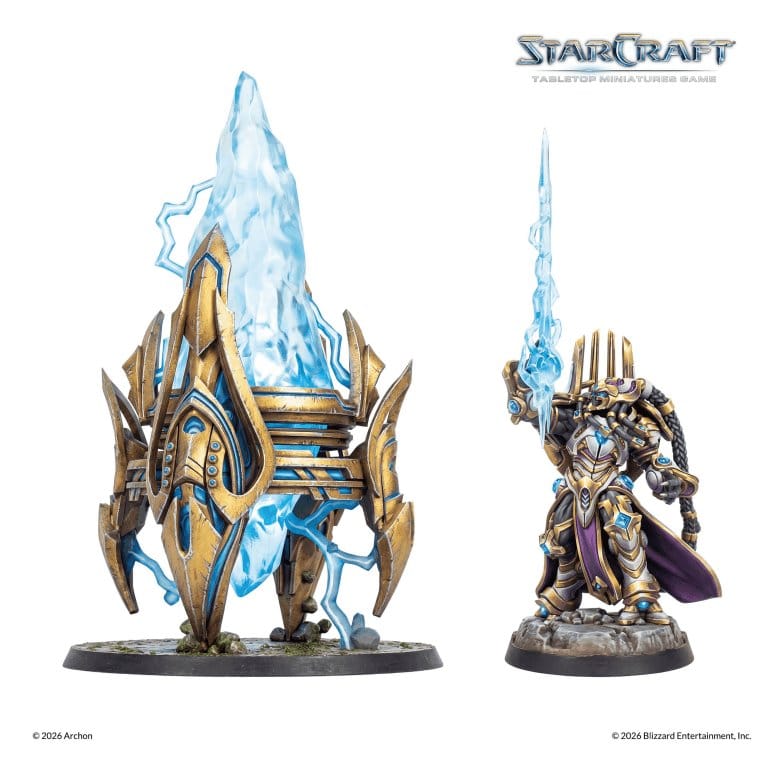 StarCraft TMG Hero Expansion Set Protoss: Artanis & Pylon
