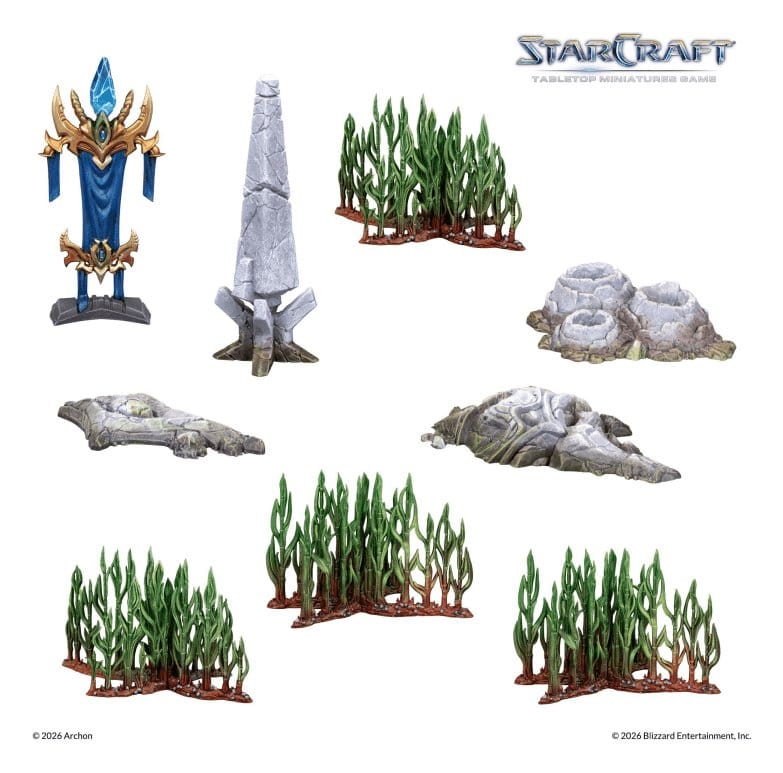 StarCraft TMG Expansion Set Terrain: Lost Temple