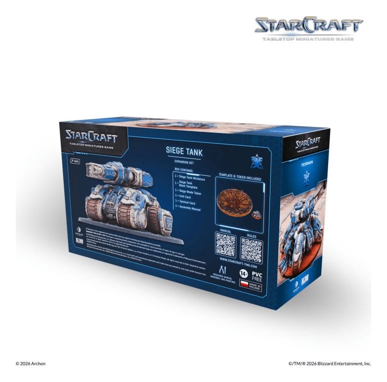 StarCraft TMG Expansion Set Terran: Siege Tank