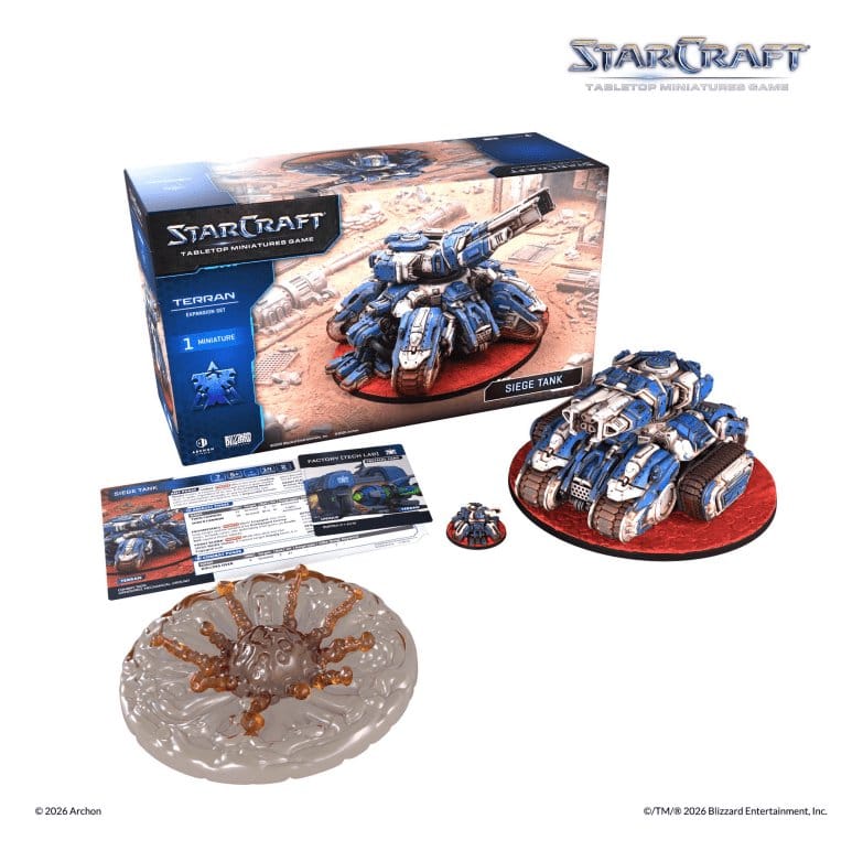 StarCraft TMG Expansion Set Terran: Siege Tank