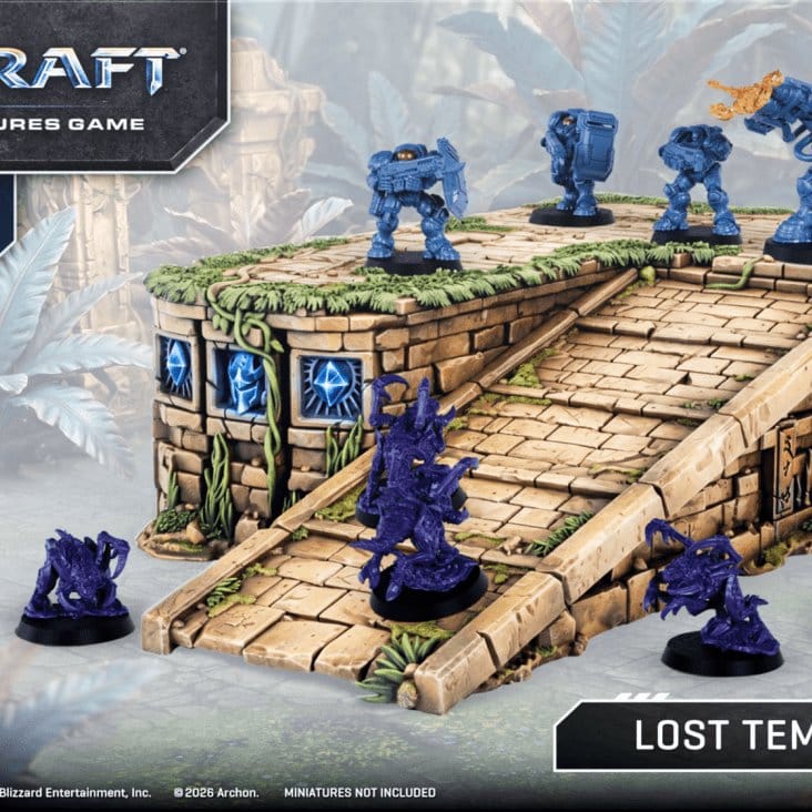 StarCraft TMG Expansion Set Terrain: Lost Temple Ramp