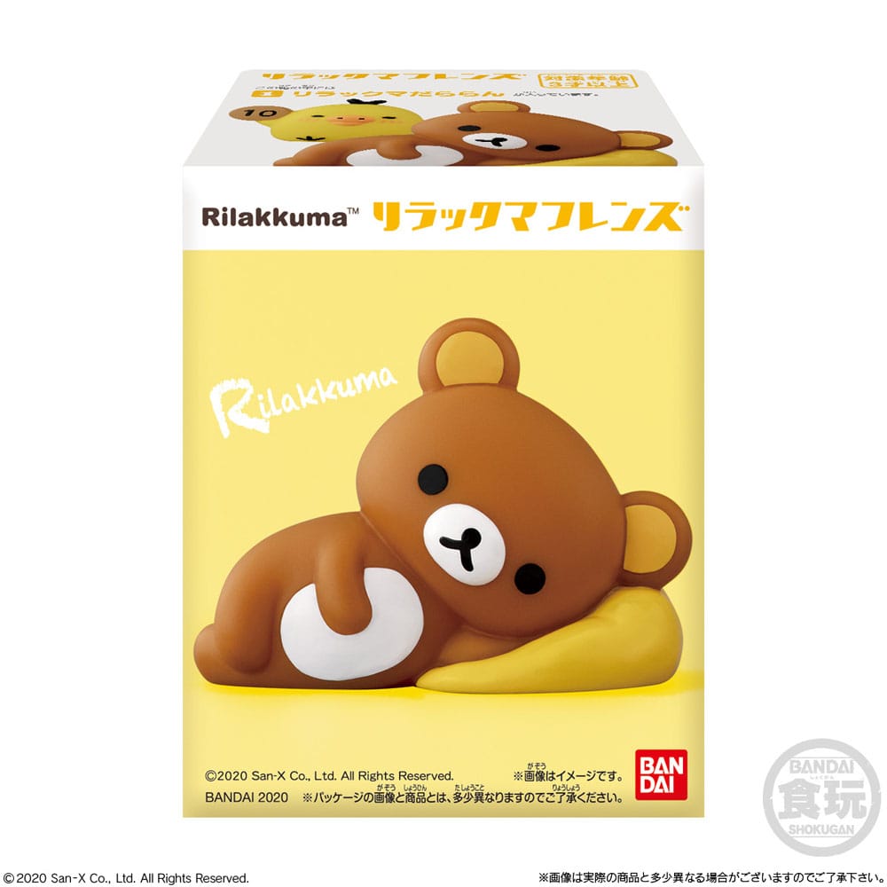 Rilakkuma Friends Soft Vinyl Figures 6 cm Wave 4 Display (12)