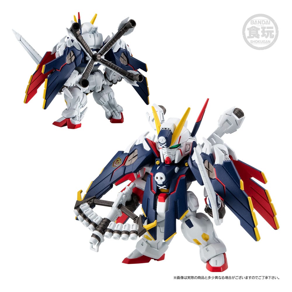 FW Gundam Convergence Core Cross Bone Action Figure Set Steel 7 B Team 6 cm