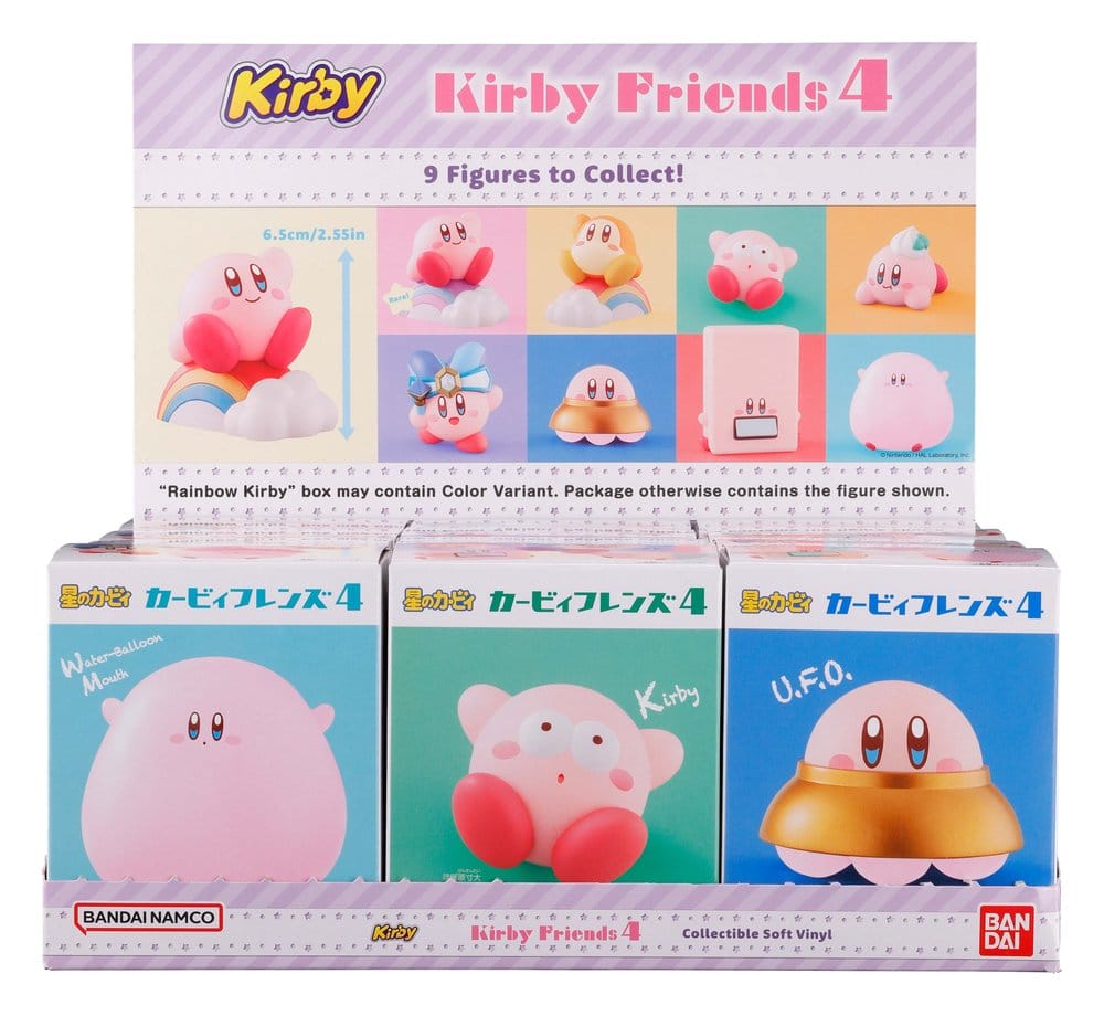 Kirby Friends Mini Figure Wave 4 (Reissue) 7 cm Display (12)