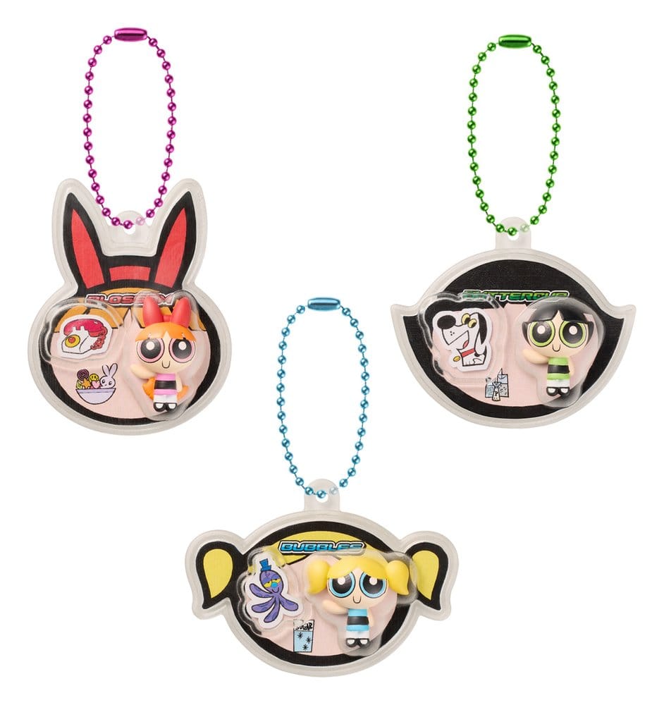 The Powerpuff Girls Shokugan Box Keyrings Blind Box 5 cm Display (12)