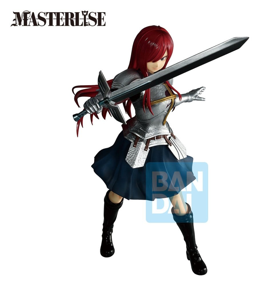 Fairy Tail 20th Anniversary Ichibansho Masterlise PVC Figure Erza Scarlet 25 cm