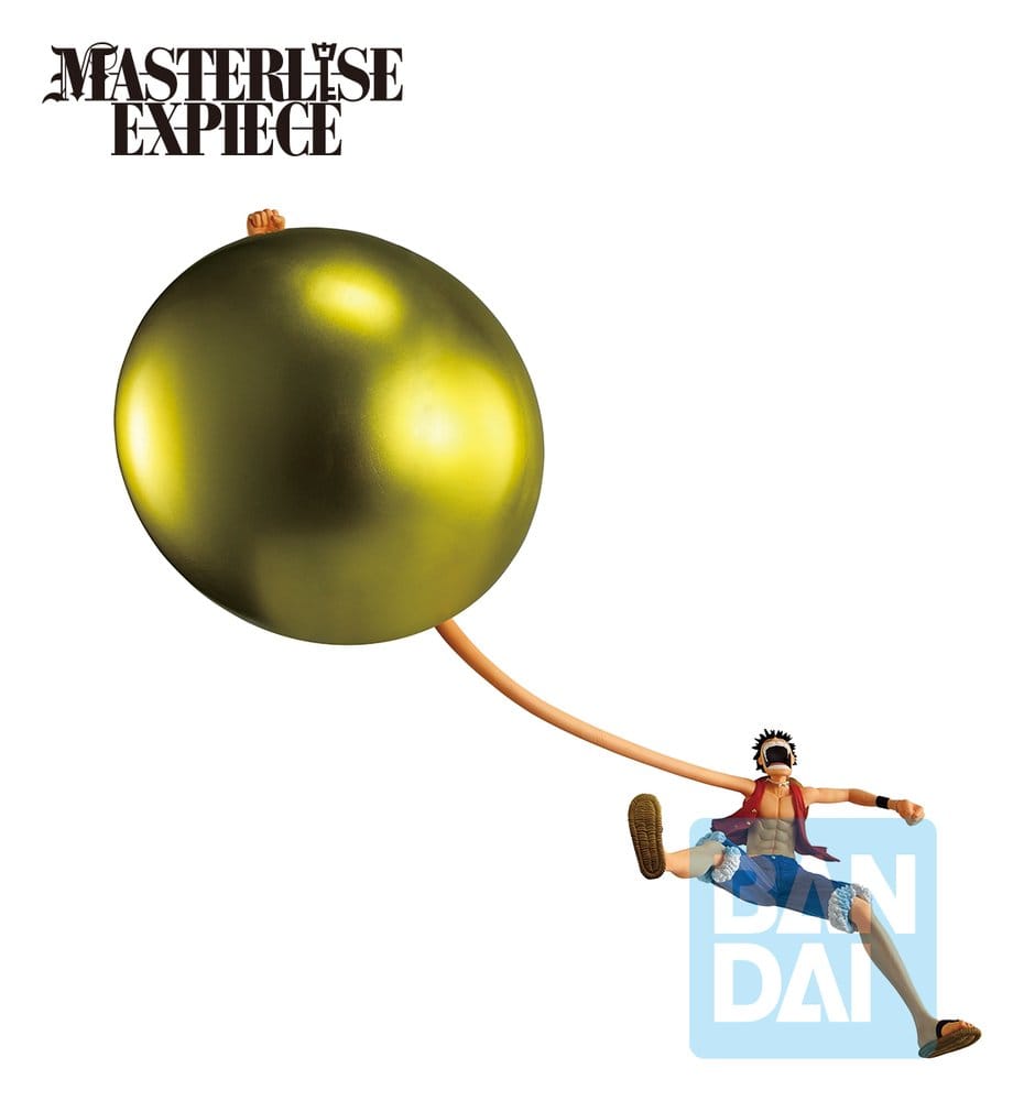 One Piece Playing Love Song in the Sky Ichibansho Masterlise Expiece PVC Figure Monkey D. Luffy 19 cm