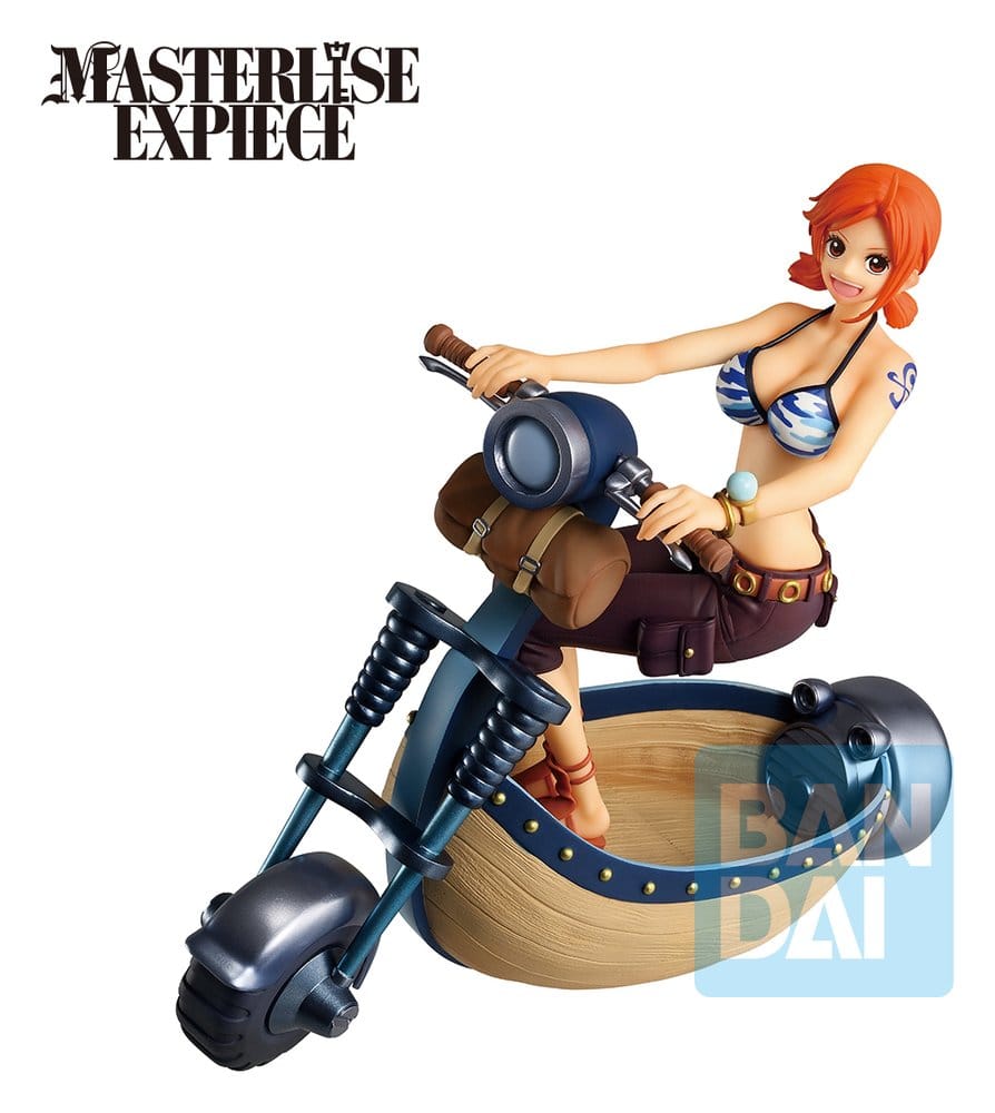 One Piece Playing Love Song in the Sky Ichibansho Masterlise Expiece PVC Figure Nami 18 cm