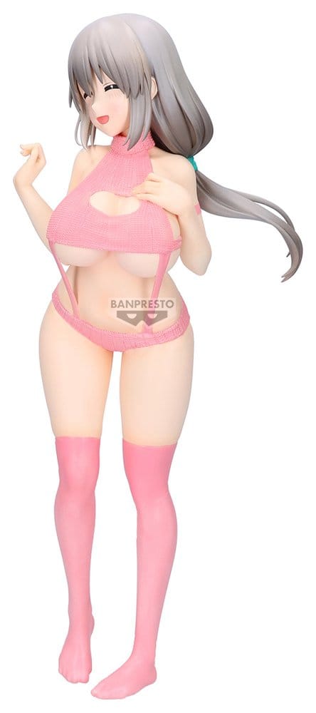 Uzaki-chan Wants to Hang Out! Eternal Romance PVC Figure Tsuki Uzaki (Sweater Swimsuit Ver.) 27 cm