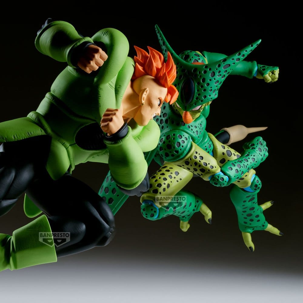Dragon Ball Z Match Makers PVC Figure Cell (vs Android 16) 16 cm