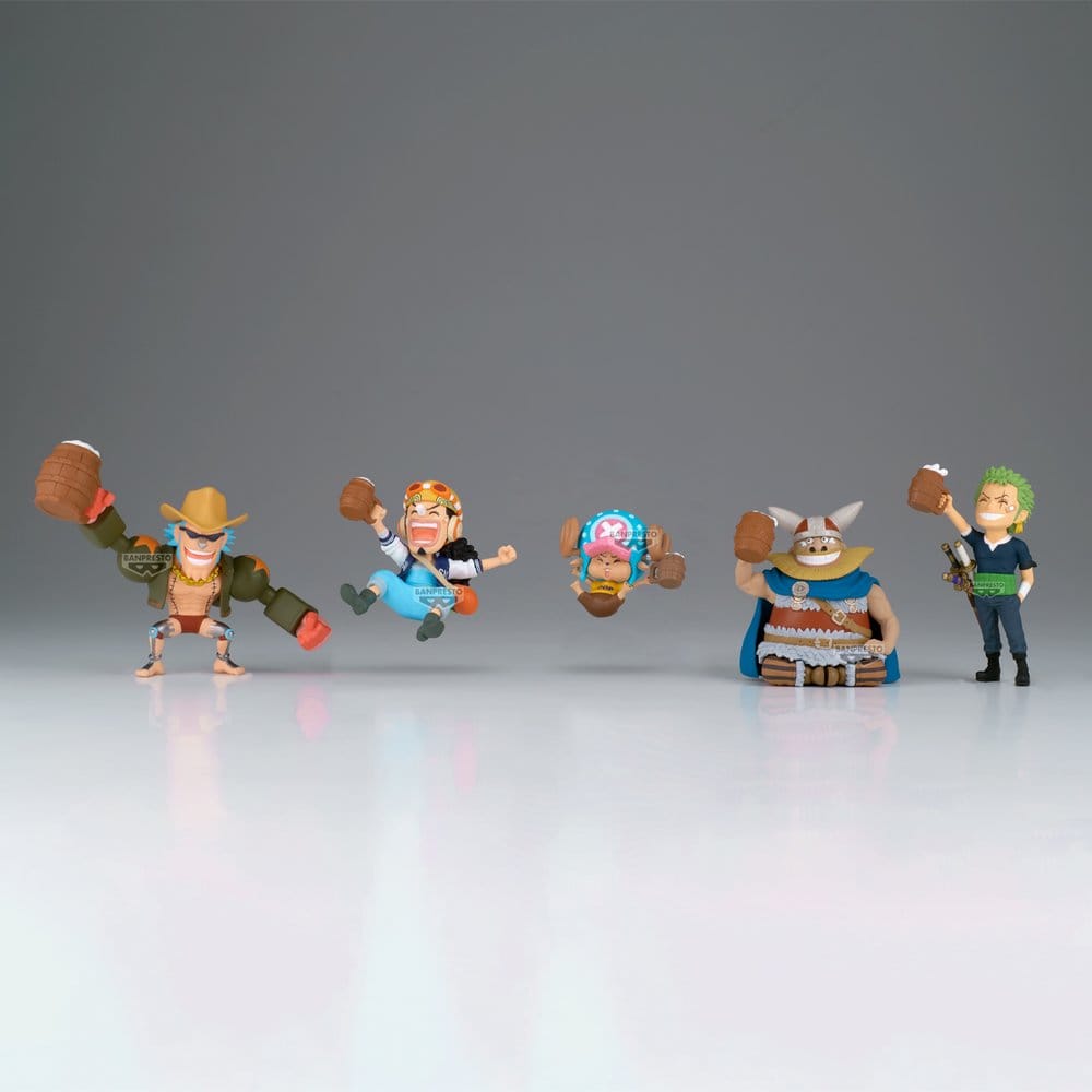 One Piece World Collectable Figure Banquet 2 Display (12)