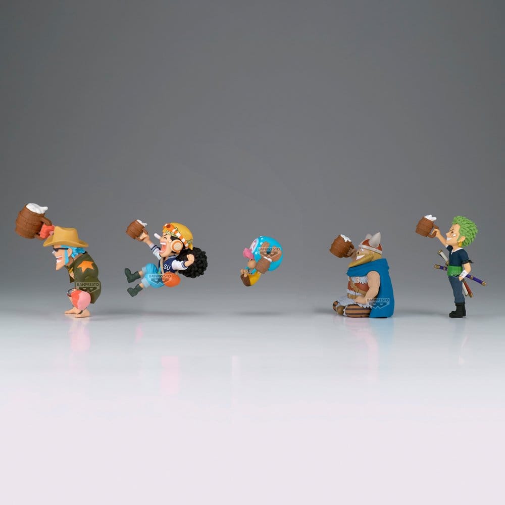 One Piece World Collectable Figure Banquet 2 Display (12)