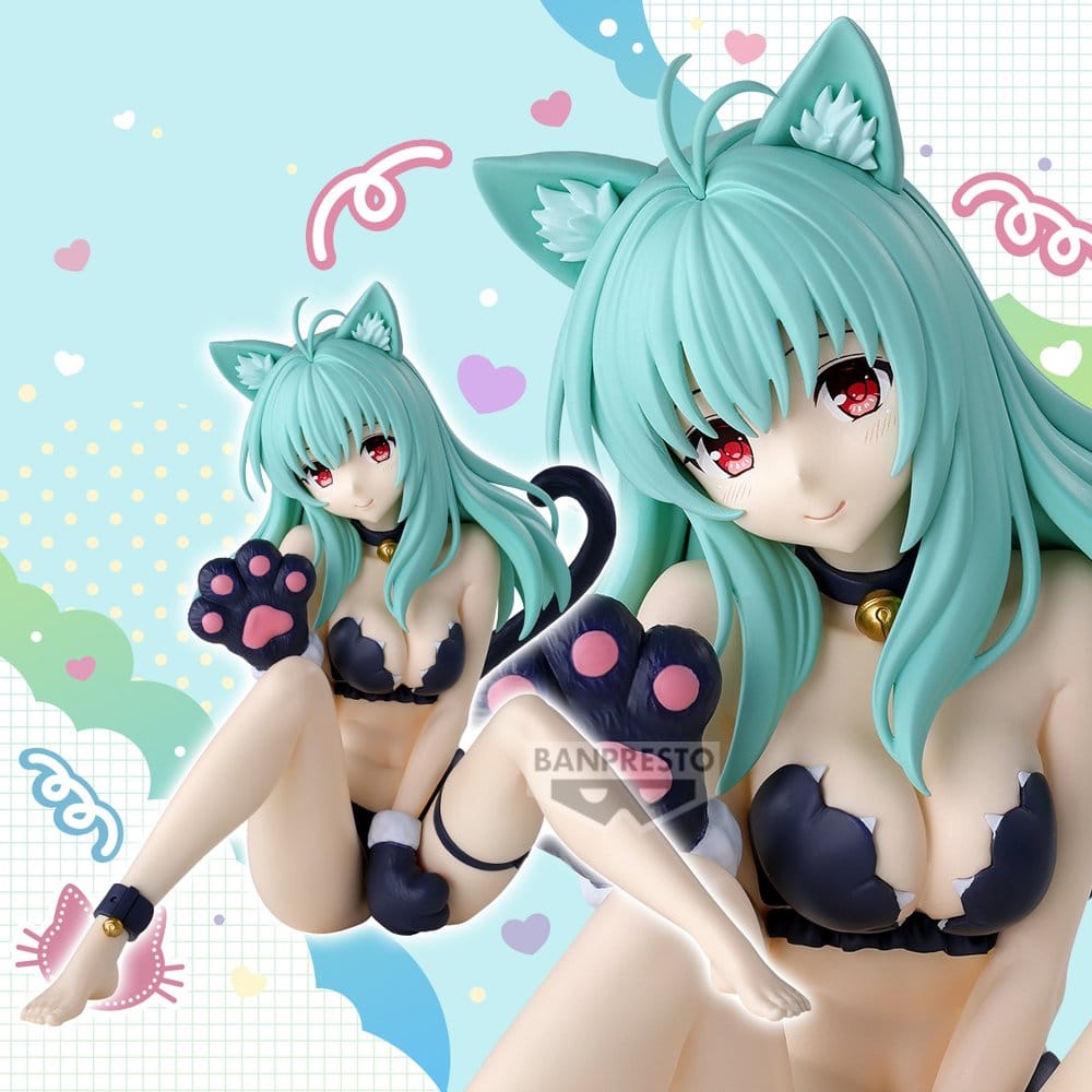 To Love Ru Darkness Nyarls Collection PVC Figure Run Elsie Jewelria 14 cm