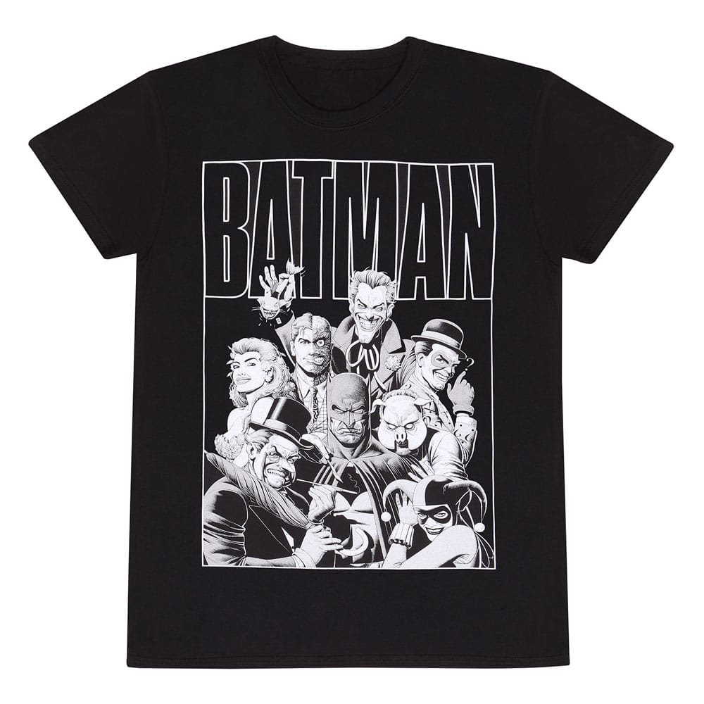 Batman T-Shirt Rogues Gallery Size L